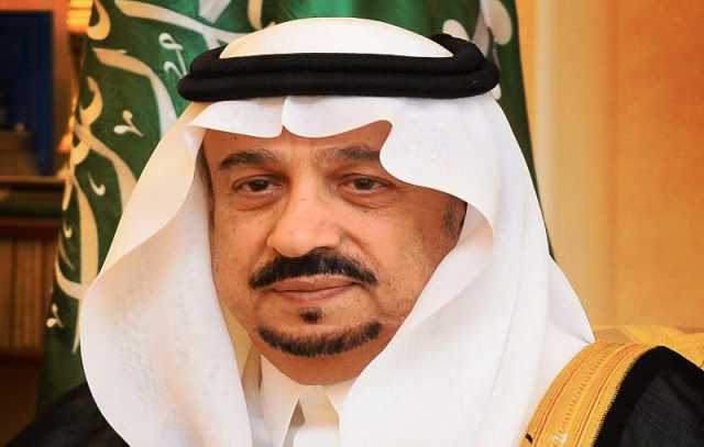 أمير منطقة الرياض يهنئ القيادة الرشيدة بمناسبة عيد الفطر