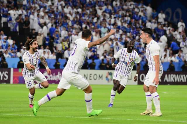 العين الإماراتي إلى نهائي دوري أبطال آسيا من بوابة الهلال