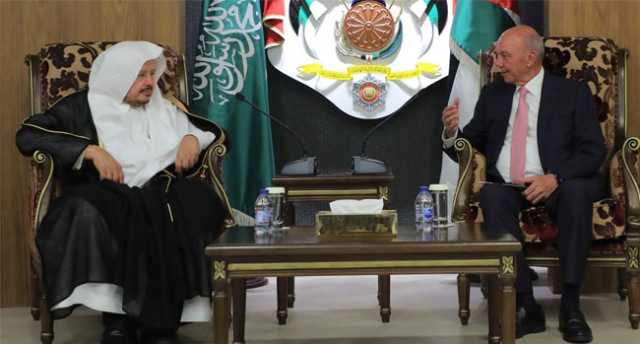 رئيس الشورى بحث تعزيز العلاقات.. تقدير أردني للمواقف السعودية الداعمة