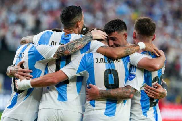 منتخب الأرجنتين يتأهل إلى نهائي كوبا أمريكا 2024