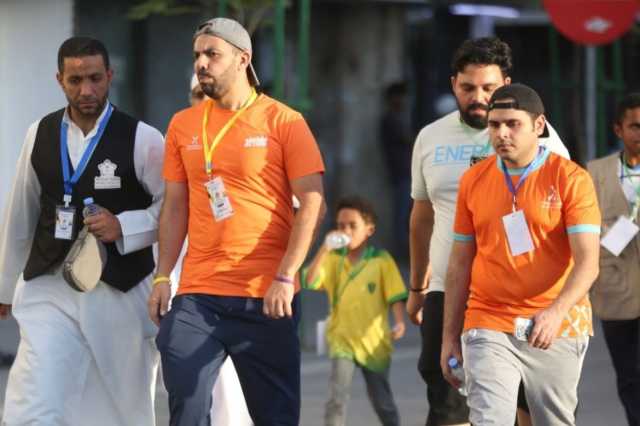 مبادرون التطوعي يقيم المبادرة الجماهيرية “على خطى النبي نفوز بسنة المشي”
