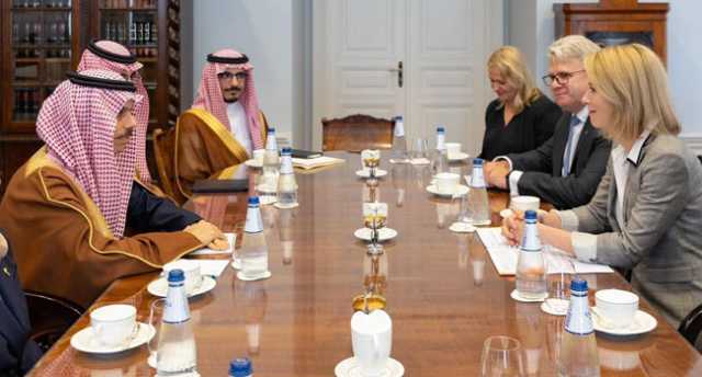 الأمير فيصل بن فرحان يبحث تعزيز العلاقات مع إستونيا