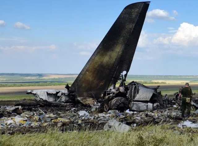 تحطم طائرة عسكرية روسية على متنها 65 من أسرى حرب أوكرانيا