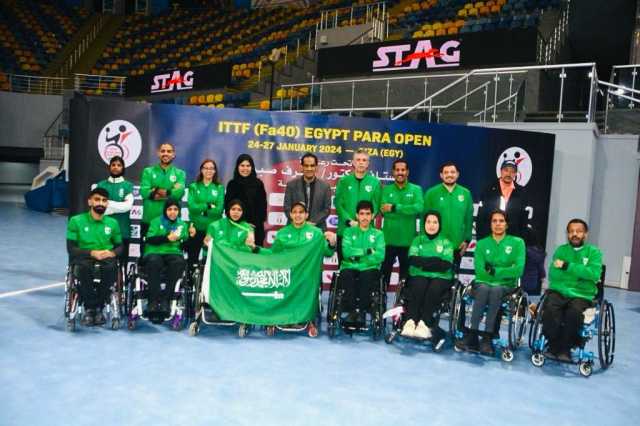 أخضر الطاولة البارالمبية يحقق ميداليتين في بطولة مصر الدولية