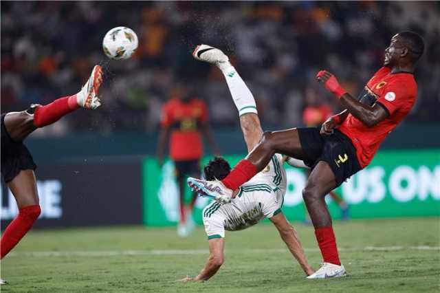 منتخب أنجولا يفرض التعادل على منتخب الجزائر في أمم أفريقيا
