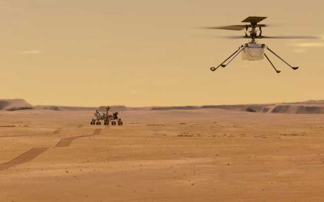 “ناسا” تستعيد الاتصال بمروحيتها على المريخ