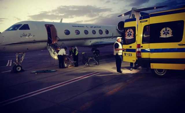 نقل مواطنين اثنين عبر طائرة الإخلاء الطبي لاستكمال علاجهما في المملكة