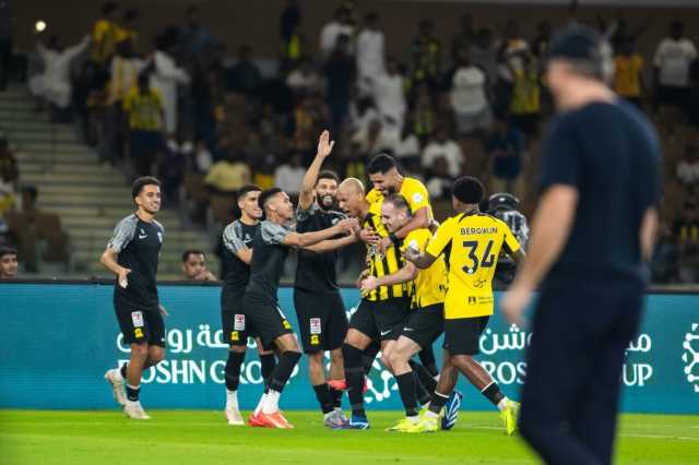 شاهد| الاتحاد يتصدر دوري روشن بثنائية الفتح