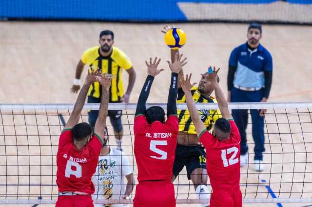 في ممتاز الطائرة| النصر يحقق فوزاً مثيراً على الهلال والاتحاد يعتلي الصدارة