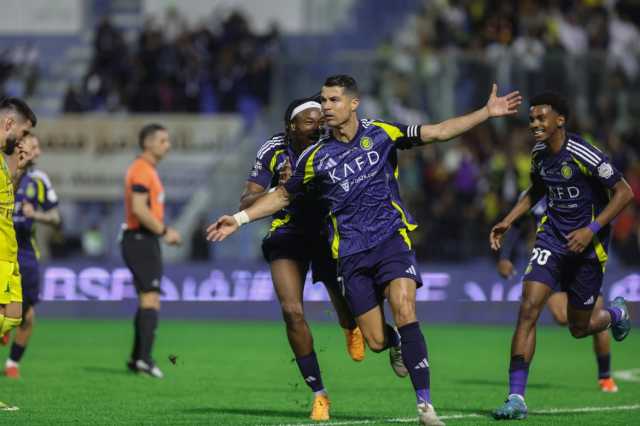 شاهد| النصر يعبر الخليج بثلاثية