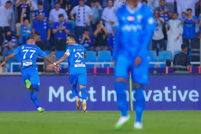 الهلال يعبر الاتفاق بثنائية مالكوم والدوسري