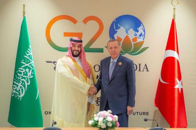 ولي العهد يجتمع مع رئيس تركيا على هامش انعقاد قمة مجموعة العشرين