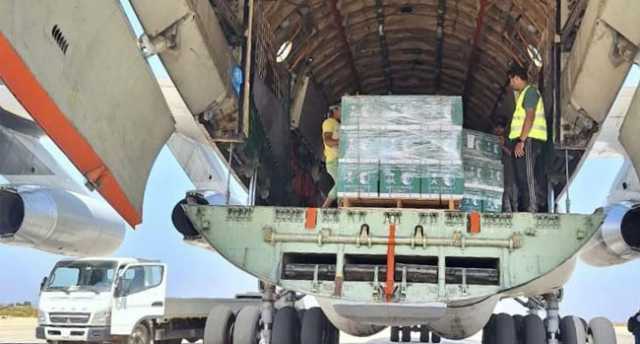 وصول الطائرة الإغاثية السعودية الثانية إلى ليبيا