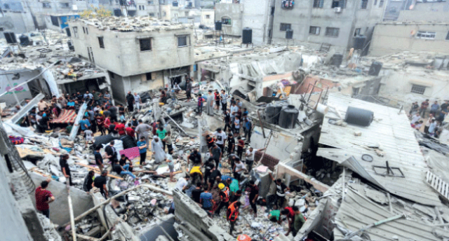 مقتل أطفال في غارات إسرائيلية على غزة