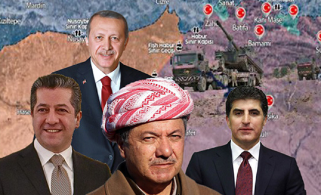 حزب كردي:حزب بارزاني يدعم الانتهاكات التركية في شمال العراق