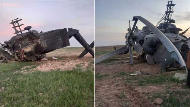 وزارة الدفاع تعلن باستشهاد ضابط وإصابة آخر جراء سقوط طائرتهم السمتية