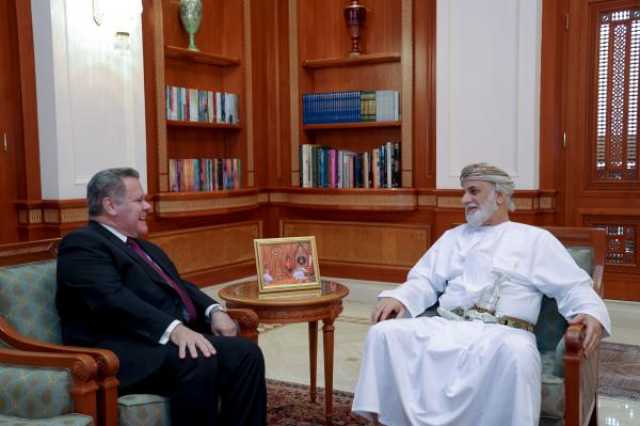 رئيس مجلس الدولة يستعرض العلاقات بين عُمان والبرازيل