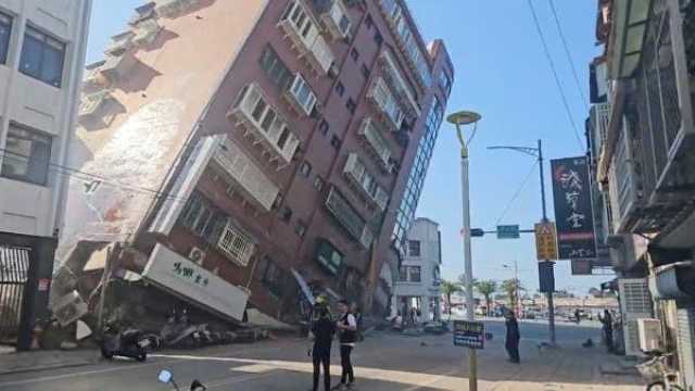 وقوع زلزال قوي بتايوان وإصابة أكثر من 50 شخصا