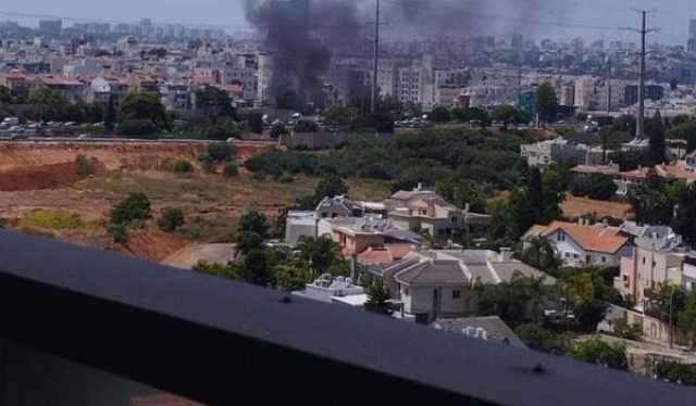 بالفيديو.. استهداف تل أبيب 'برشقة صاروخية كبيرة'