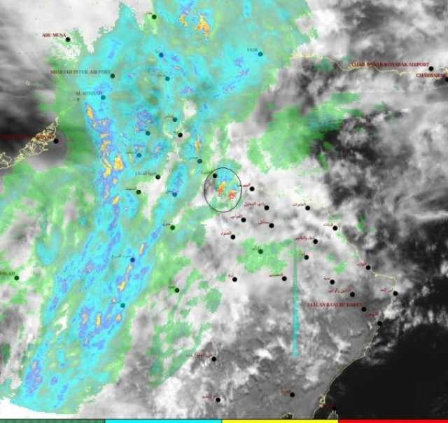 عاجل.. خلية رعدية تبشّر بحبات برد وأمطار متفاوتة الغزارة