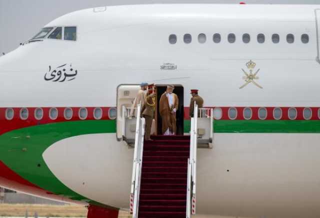 جلالة السلطان يعود إلى أرض الوطن بعد اختتام زيارة دولة إلى الأردن