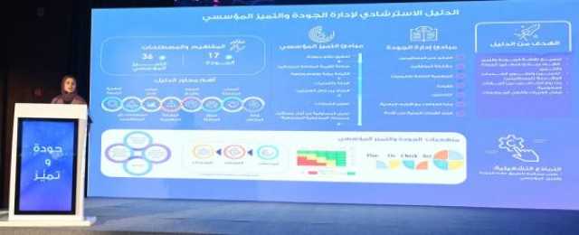 إصدار 3 أدلة استرشادية لتعزيز الجودة والابتكار المؤسسي