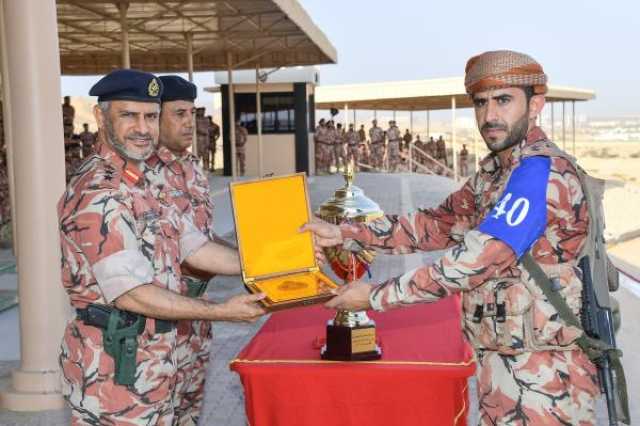 تكريم الفائزين في ختام 'اختراق الضاحية' بين وحدات تموين القوات