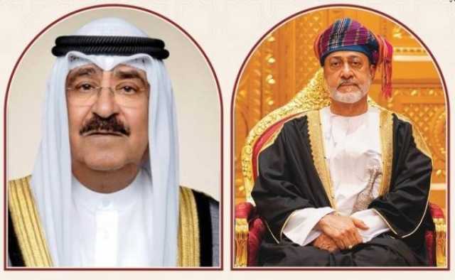 جلالة السلطان يهنئ أمير دولة الكويت