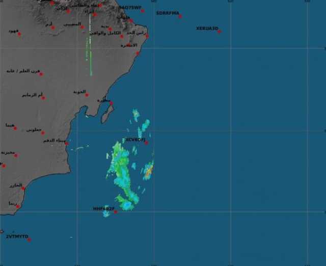 الأمطار خلال ساعات الليل.. اقتراب السحب الماطرة من سواحل الوسطى وظفار