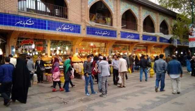 حريق هائل في بازار طهران الكبير ولا ضحايا