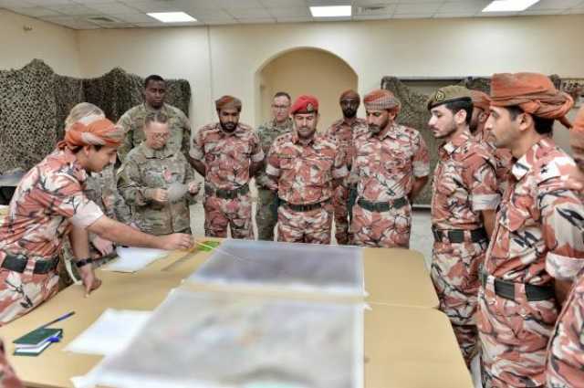 ختام‎ التمرين العسكري 'وادي النار' بين عمان وأمريكا في ظفار