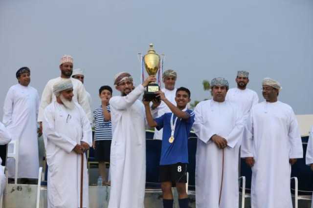 الوشيل بطلا لدوري نادي الرستاق للناشئين