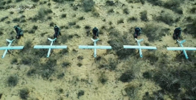 كتائب القسام تنشر فيديو لطائرات 'الزواري' الانتحارية المشاركة في 'طوفان الأقصى'