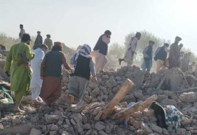 ارتفاع حصيلة ضحايا زلزال أفغانستان