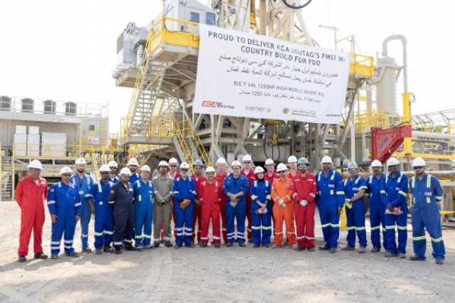 تصنيع أول منصة حفر آبار نفط وغاز في عمان