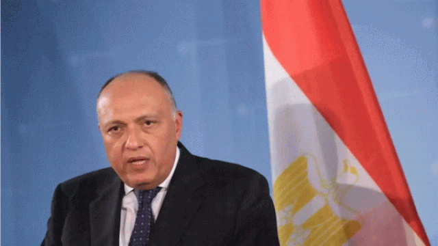 وزير الخارجية المصري يرد على 'التهجير الطوعي لسكان غزة'