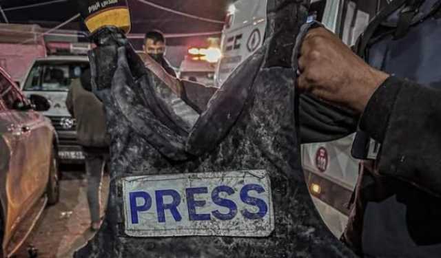 استشهاد الصحفيين أحمد بدير وفؤاد أبو خماش في غزة