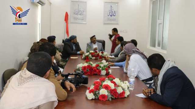 السامعي والمساوى يلتقيان لجنة مجلس الشورى الخاصة بحرم مطار تعز