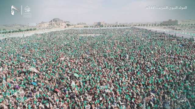 محافظة ذمار تشهد مهرجانًا جماهيريًا حاشدًا بمناسبة ذكرى المولد النبوي الشريف