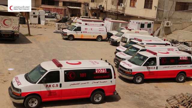 الهلال الأحمر: تلقينا تهديدات صهيونية صارمة بقصف مستشفى القدس