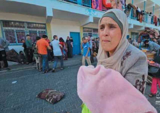 العدو الصهيوني يقصف أربع مدارس تابعة لمنظمة ” الأونروا” مخصصة للنزوح