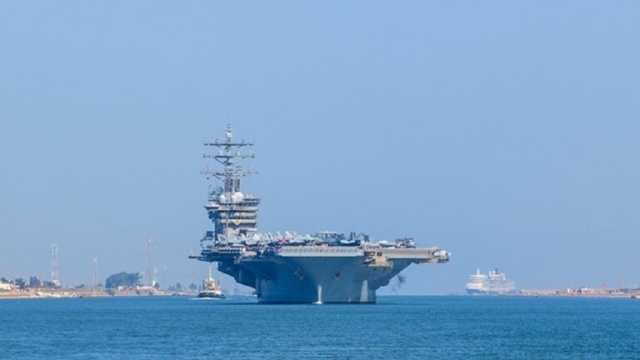 واشنطن تعلن وصول أسطول حاملة الطائرات أيزنهاور للشرق الأوسط