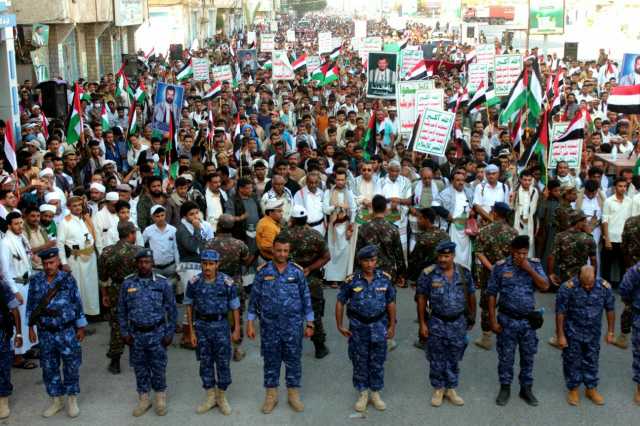 مسيرة جماهيرية حاشدة بالحديدة دعماً لصمود الفلسطينيين وخيارات المقاومة