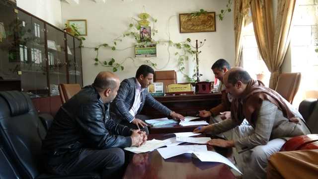 توقيع عقود تنفيذ مشاريع ومبادرات زراعية بمحافظة صنعاء