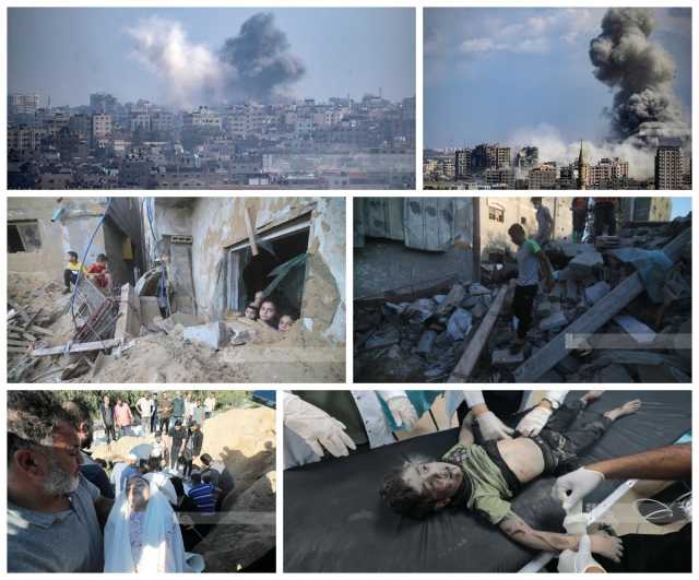 عشرات الشهداء الفلسطينيين والجرحى إثر تواصُل القصف الصهيوني على قطاع غزة
