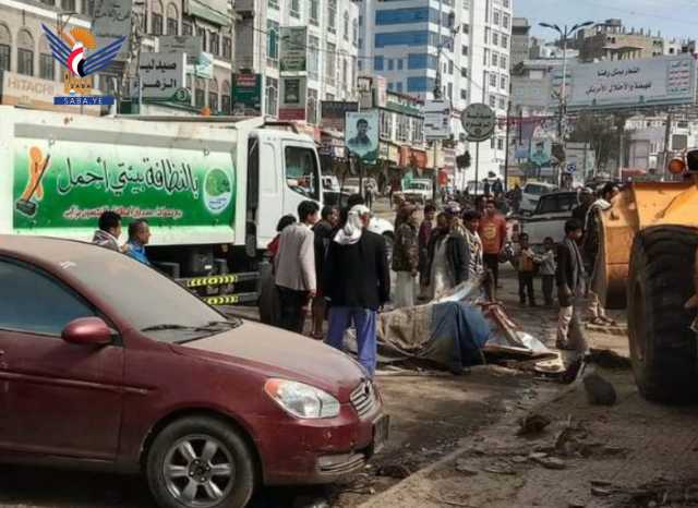 إب.. تدشين حملة لإزالة المخالفات وتنظيم حركة المرور في شوارع المحافظة