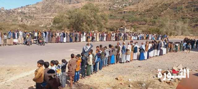 ذمار.. قبائل عزلة قُرَّان بمديرية جبل الشرق تعلن النفير العام لمواجهة العدوان الصهيوني الأمريكي البريطاني