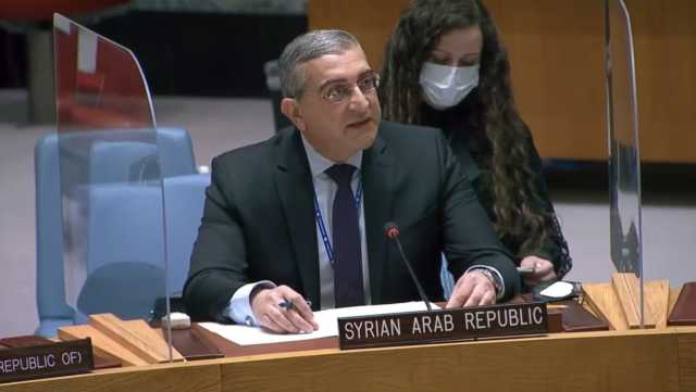 مندوب سوريا في الأمم المتحدة يتهم واشنطن بالاستثمار في الإرهاب