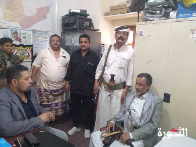 الرصاص يتفقد مستوى الانضباط الوظيفي في فروع المكاتب التنفيذية بمدينة البيضاء