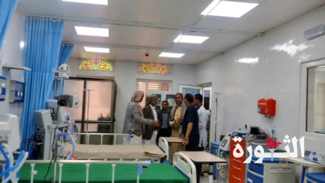 قطينة يطلع مستوى الخدمات بمستشفى شبام كوكبان في المحويت